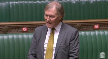Sir David called for a debate on Sessional Orders and demonstrations near the Palace of Westminster